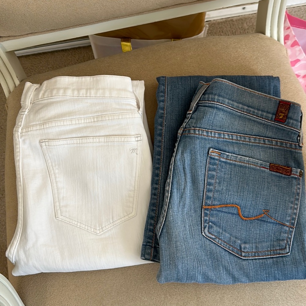 Bundle denim pants